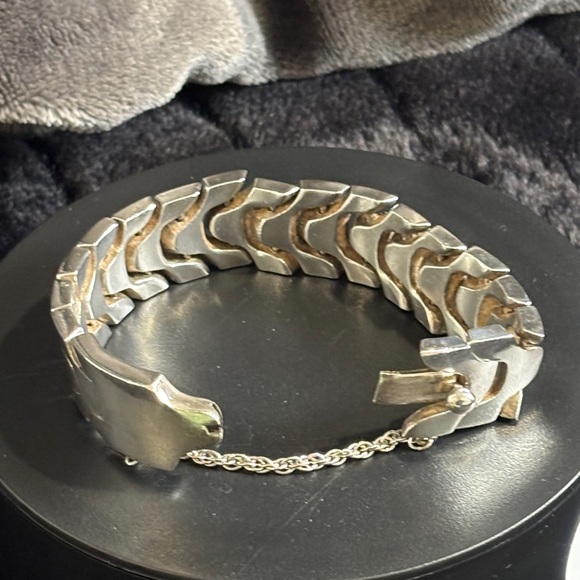 ❌Sold❌Antonio Pineda Vintage 970 Silver Bracelet see pictures and video - Picture 10 of 16